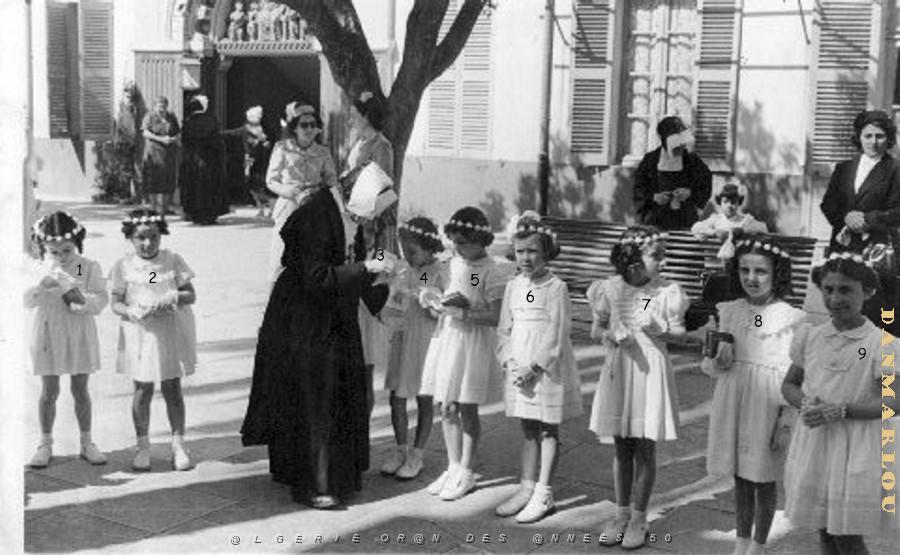 COMMUNIONS ORAN DU PATRONAGE ORAN DE LA JUS SAINT LOUIS  19XX  N02.JPG